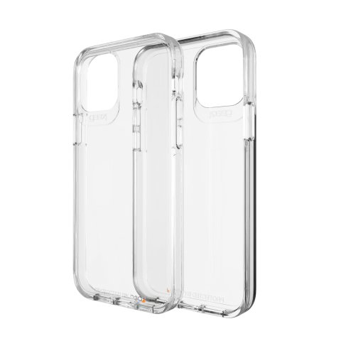 Coque Gear4 Crystal Palace D3O compatible avec iPhone 12 et iPhone 12 Pro - transparente