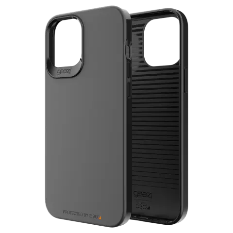 Coque Gear4 Holborn D3O compatible avec iPhone 12 Pro Max - noire