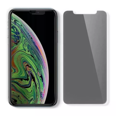 Spigen Privacy Glass + Frame protecteur d&#039;&eacute;cran compatible avec iPhone 11 - transparent