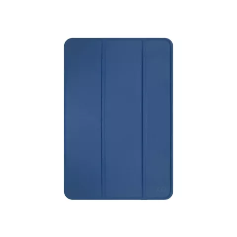 Xqisit &Eacute;tui souple au toucher compatible avec iPad 10.2 (2019 2020 2021) - bleu