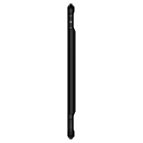 Housse en cuir artificiel Spigen Ultra Hybrid Pro compatible avec iPad Pro 11 (2018 2020 2021 2022) - noir