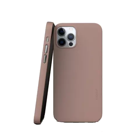 Nudient Thin Case V3 &Eacute;tui &agrave; anneau magn&eacute;tique compatible avec iPhone 12 et iPhone 12 Pro - rose