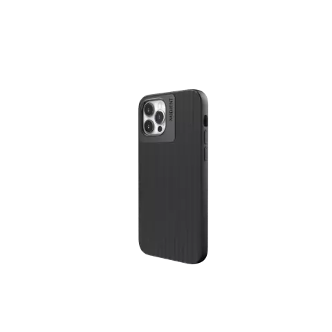 Nudient Bold Case compatible avec iPhone 12 et 12 Pro - Noir