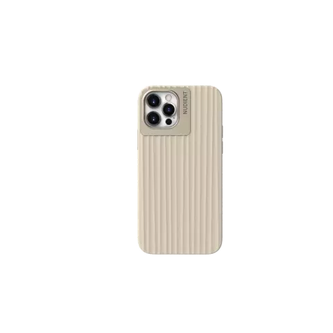 Nudient Bold Case compatible avec iPhone 12 et 12 Pro - Sable