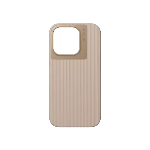 Coque Nudient Bold compatible avec iPhone 14 Pro - Sable