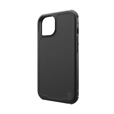 Coque CLCKR Carbon Magnet compatible avec iPhone 15 - Noir