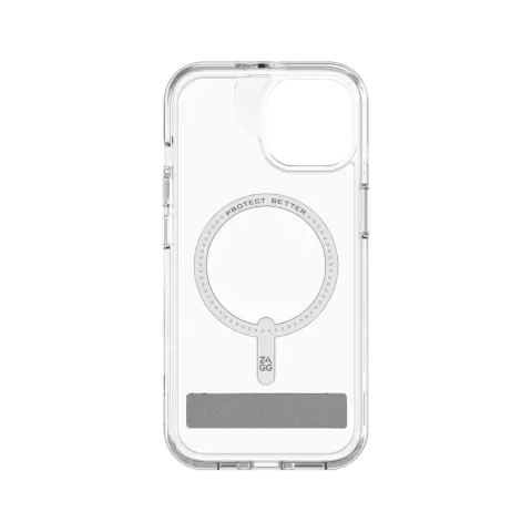 Coque ZAGG Crystal Palace Snap KS compatible avec iPhone 13, iPhone 14 et iPhone 15 - Transparente