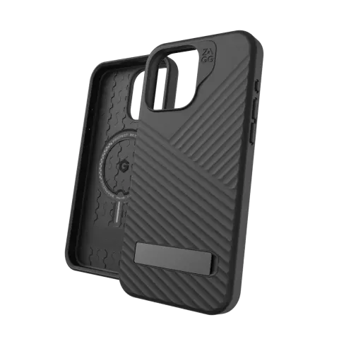 Coque ZAGG Denali Snap KS compatible avec iPhone 15 Pro Max - Noir