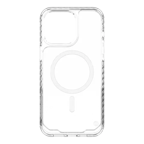 Coque CLCKR Diamond Magnet compatible avec iPhone 15 Pro Max - Transparente