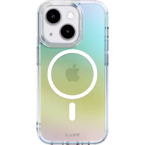 Coque Laut HOLO compatible avec iPhone 15 Plus - Transparente