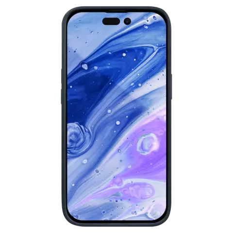 Coque Laut Huex compatible avec iPhone 14 Pro - Bleu