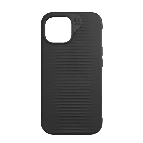 ZAGG Luxury Snap case compatible avec iPhone 15 - Noir