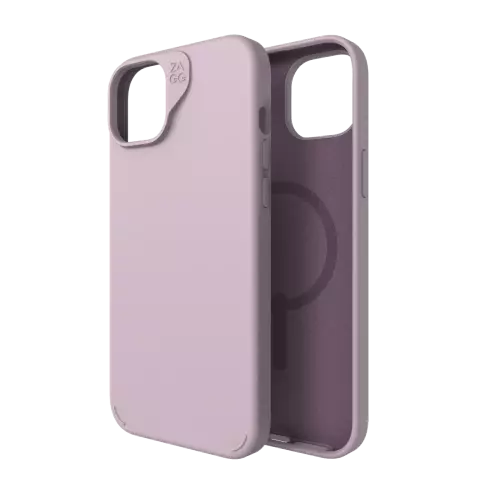 Coque ZAGG Manhattan Snap compatible avec iPhone 14 Plus et &agrave; l&#039;iPhone 15 Plus - Violet