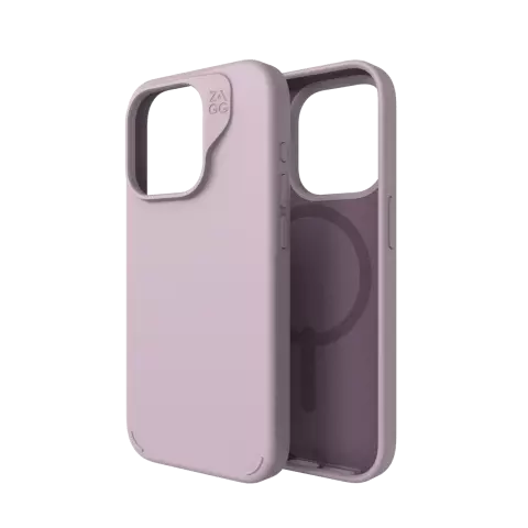 ZAGG Manhattan Snap case compatible avec iPhone 15 Pro - Violet