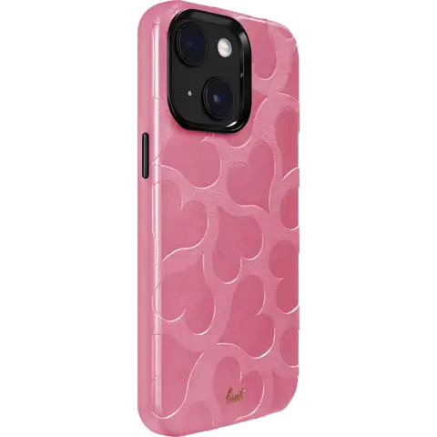 Coque Laut Motif compatible avec iPhone 14 - Rose