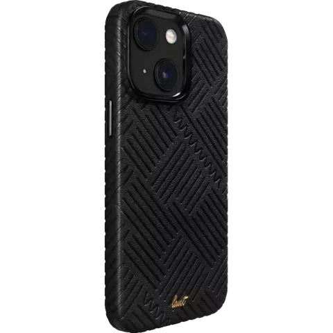 Coque Laut Motif compatible avec iPhone 14 - Noir