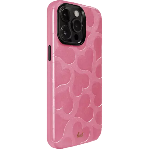 Coque Laut Motif compatible avec iPhone 14 Pro Max - Rose