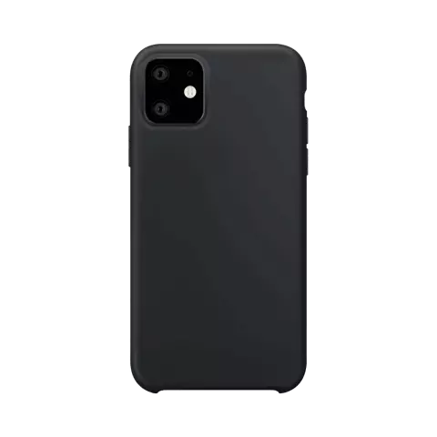 Xqisit NP Silicone Case Anti Bac compatible avec iPhone 11 - Noir