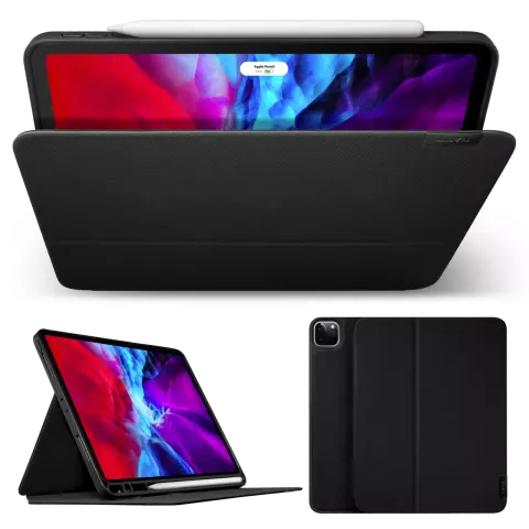 &Eacute;tui Laut Prestige compatible avec iPad Pro 11 pouces (2018 2020 2021 2022) &amp; iPad Air 4 et 5 - Noir