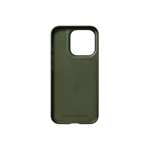 Nudient Thin Case compatible avec iPhone 15 Pro - Vert