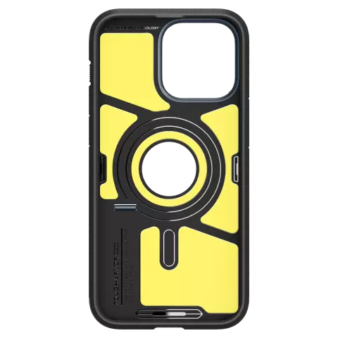 Coque Spigen Tough Armor MagFit compatible avec iPhone 15 Pro - Ardoise m&eacute;tallique