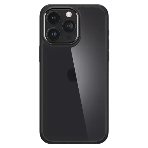 Coque Spigen Ultra Hybrid compatible avec iPhone 15 Pro - Noir