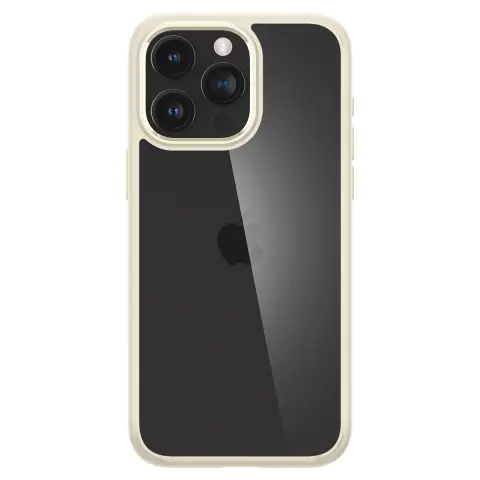 Coque Spigen Ultra Hybrid compatible avec iPhone 15 Pro - Sable