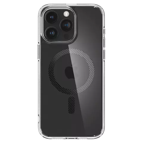 Coque Spigen Ultra Hybrid MagFit compatible avec iPhone 15 Pro - Noir