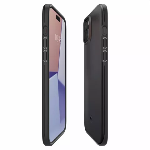 Spigen Thin Fit Case compatible avec iPhone 15 - noir