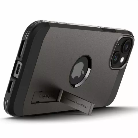 Spigen Tough Armor Magfit Case compatible avec iPhone 15 - noir