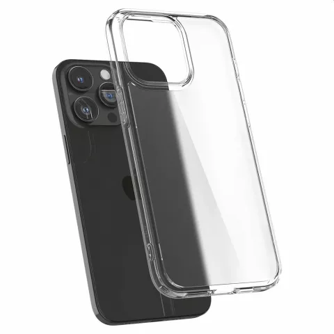 Coque Spigen Ultra Hybrid compatible avec iPhone 15 Pro Max - Transparente