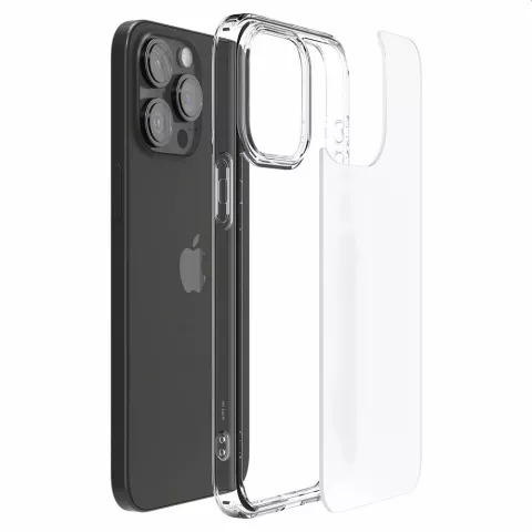 Coque Spigen Ultra Hybrid compatible avec iPhone 15 Pro Max - Transparente