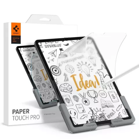 Spigen Paper Protecteur d&#039;&eacute;cran tactile compatible avec iPad Pro 12.9 2022, iPad Pro 12.9 2021 et iPad Pro 12.9 2020