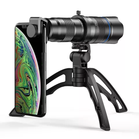 Apexel Professional 20-40x Zoom T&eacute;l&eacute;objectif Smartphone T&eacute;l&eacute;phone Cam&eacute;ra Objectif avec Tr&eacute;pied