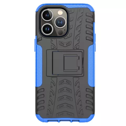 &Eacute;tui Antid&eacute;rapant En Plastique Antid&eacute;rapant Et TPU compatible avec iPhone 16 Pro Max - Bleu