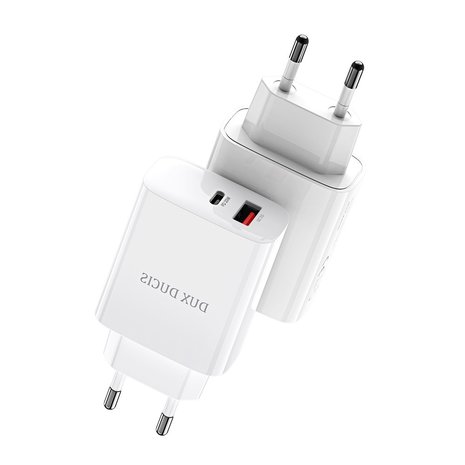 Chargeur adaptateur secteur USB-C 20W Blanc