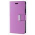 Mercury Goospery Rich Walletcase 7 Cartes Simili Cuir &eacute;tui compatible avec iPhone X XS - Violet