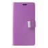 Mercury Goospery Rich Walletcase 7 Cartes Simili Cuir &eacute;tui compatible avec iPhone XS Max - Violet