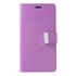 Mercury Goospery Rich Walletcase 7 Cards Simili cuir la coque compatible avec iPhone XR - Violet