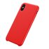 Coque en gel de silicone liquide Baseus Original LSR Series la couverture compatible avec iPhone XS Max - Rouge