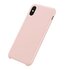 Coque en gel de silicone liquide Baseus Original LSR Series la couverture compatible avec iPhone XS Max - Rose