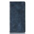 &Eacute;tui de couverture en simili cuir de style portefeuille vintage &eacute;tui compatible avec iPhone XS Max - Bleu