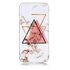 Mod&egrave;le de marbre Triangle or rose noir Figure cr&eacute;ative compatible avec &eacute;tui en TPU compatible avec iPhone 11