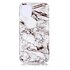 Coque blanche en pierre naturelle &agrave; motif de marbre compatible avec iPhone 11