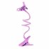 Support Universel pour Smartphone avec Clip et Pince - Violet