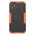 Coque hybride standard antichoc compatible avec iPhone 11 - Orange