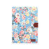 Portefeuille Portefeuille Couverture De Portefeuille Fleur Imprim&eacute; Tissu Floral Mod&egrave;le Faux Cuir compatible avec iPad 10,2 Pouces - Bleu