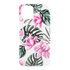 Coque Coque Fleurs Feuilles Fleurs Nature TPU Flexible Absorbant les Chocs compatible avec iPhone 11 - Rose