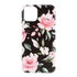 Coque Coque Fleurs Feuilles Fleurs Nature TPU Flexible Absorbant les Chocs compatible avec iPhone 11 - Noir