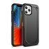 Coque Pro Armor en plastique et TPU absorbant les chocs compatible avec iPhone 12 et iPhone 12 Pro - noir